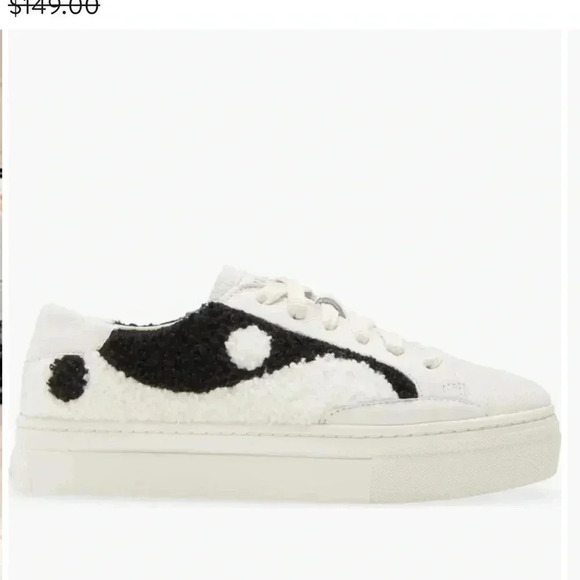 NWOT Soludos Yin Yang Platform Sneaker Size 5 - Picture 2 of 12